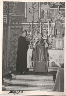 Eucaristía en la antigua capilla del Seminario Mayor