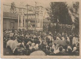 Gran Procesión Eucarística en San José (I Congreso Eucarístico Nacional)