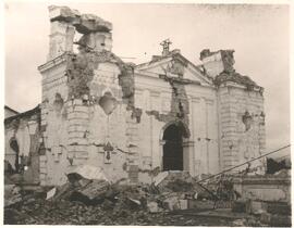 Antiguo Templo de los Capuchinos en Cartago, destruído por el Terremoto de 1910