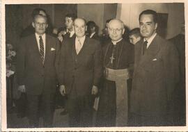 VII Congreso Interamericano de Educación Católica - Monseñor Gennaro Verolino y el Lic. Luis Demetrio Tinoco Castro.