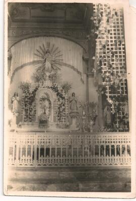 Interior del Templo de Nuestra Señora de la Inmaculada Concepción en Heredia