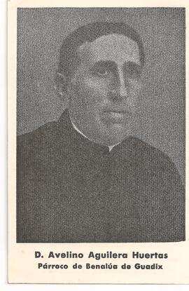 Avelino Aguilera Huertas, Párroco de Benalúa de Guadix