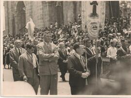 Procesión frente a las Ruinas de Cartago