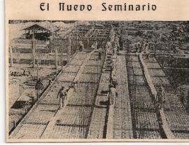 Construcción del Seminario Mayor en Paso Ancho