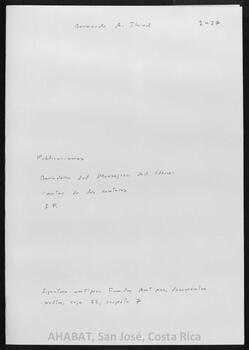 "Algunas notas sobre el Cantar de los Cantares"