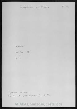 Notas manuscritas sin fecha (I)