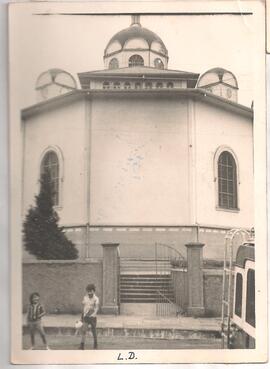 Basílica de Nuestra Señora de los Ángeles - Elevación lateral norte