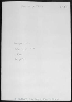 Correspondencia recibida por Bernardo Augusto Thiel de religiosas (1894)
