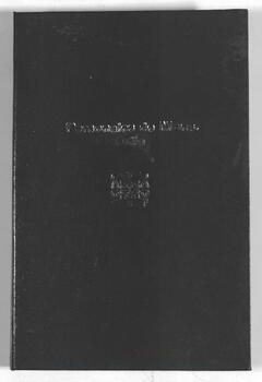 Cuaderno de notas de Bernardo Augusto Thiel, obispo de Costa Rica (1881-1883)