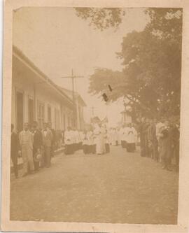 Procesión alrededor del Parque Central, San José