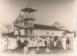 Exterior del templo de San Blás en Nicoya, Guanacaste