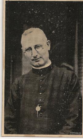 Presbítero Cornelio Wunderlich, C.M. rector del Seminario