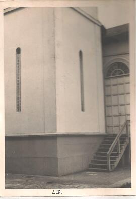 Basílica de Nuestra Señora de los Ángeles - Elevación lateral norte