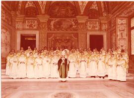 Celebración con el Papa Pablo VI
