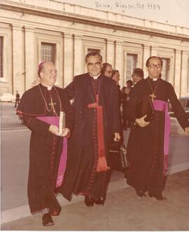 Román Arrieta Villalobos, Cardenal Avelar Brandos y Monseñor Lucas Moreira Neves