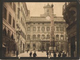 Piazza di Monte Citorio, Roma, Italia