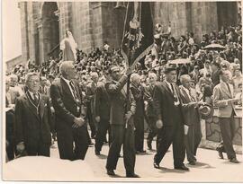 Procesión frente a las Ruinas de Cartago