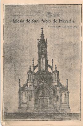 Proyecto del Templo de San Pablo de Heredia