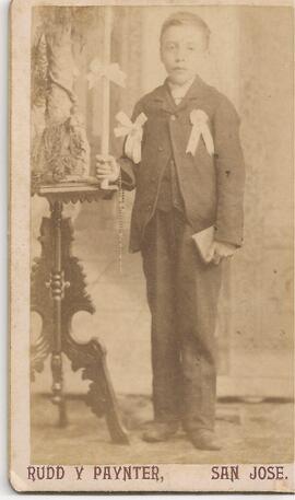 Recuerdo de Primera Comunión Ramón Porras