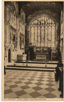 Parroquia de la Santísima Trinidad de Stratford-upon-Avon, Reino Unido