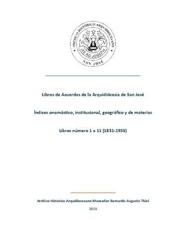 Libros de acuerdos