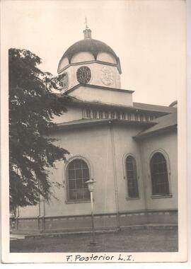 Basílica de Nuestra Señora de los Ángeles - Frente posterior, lado izquierdo