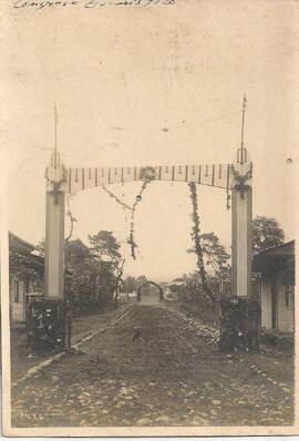 Arco triunfal en San Isidro de Coronado