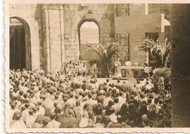 Rubén Odio Herrera en las Ruinas de Cartago